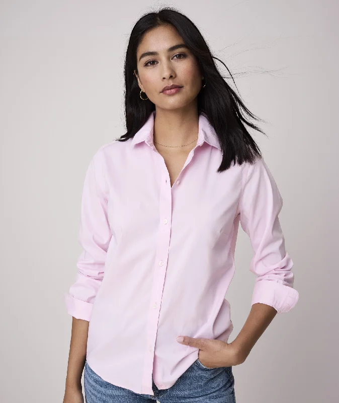 Wrinkle-Free Stretch Cotton Bella Shirt