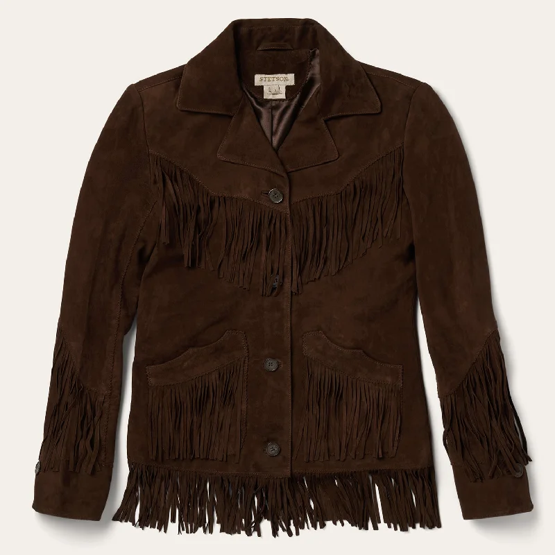 Fringe Suede Jacket