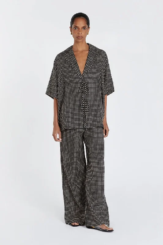 HUDSON DRAWSTRING LINEN PANT