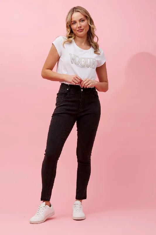 PAMELA SKINNY DENIM PANTS