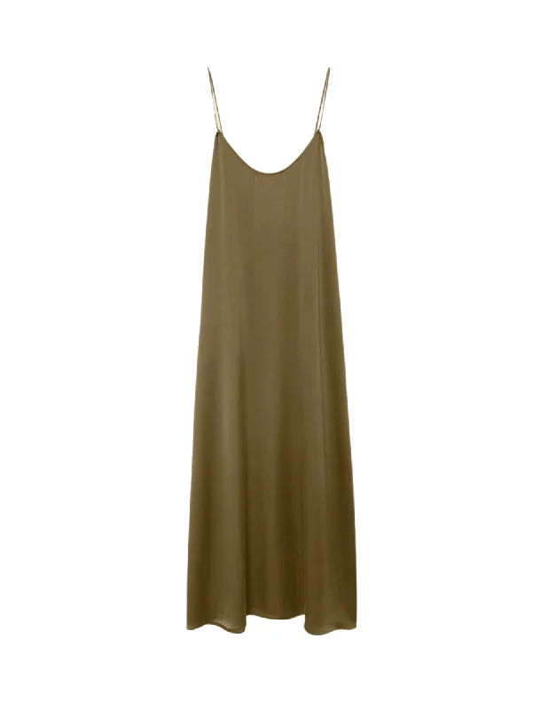 Destin Dress - Olive Gold