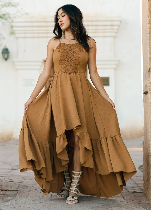 Mala Maxi Dress in Cumin