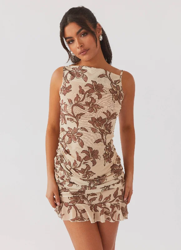 Pass The Prosecco Mini Dress - Hazel Bloom