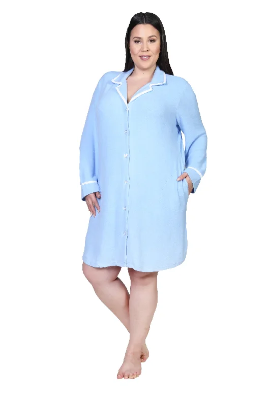 The Comfort Collection Plus Size Tailored Sleep Shirt