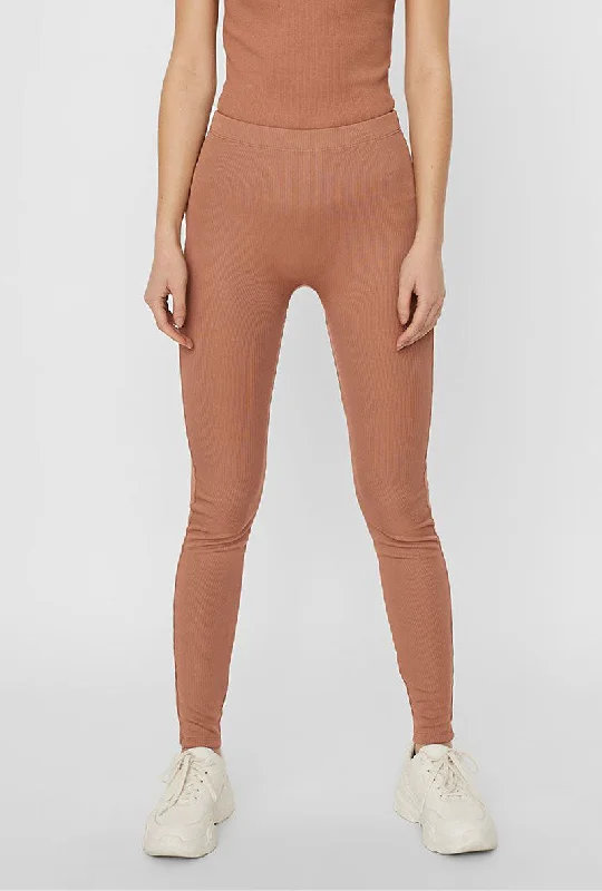 VERO MODA LACEY RIB LEGGINGS