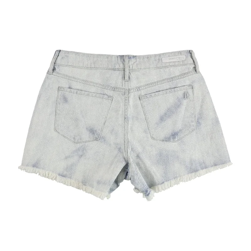 Articles of Society Womens Meredith Casual Denim Shorts, Blue, 27