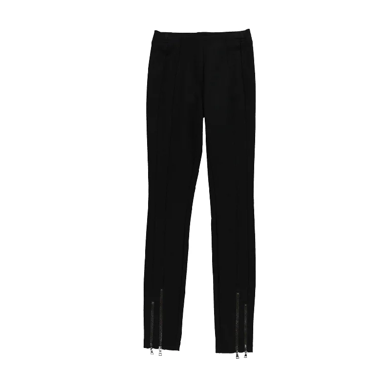 Bar Iii Womens Zipper-Hem Casual Lounge Pants