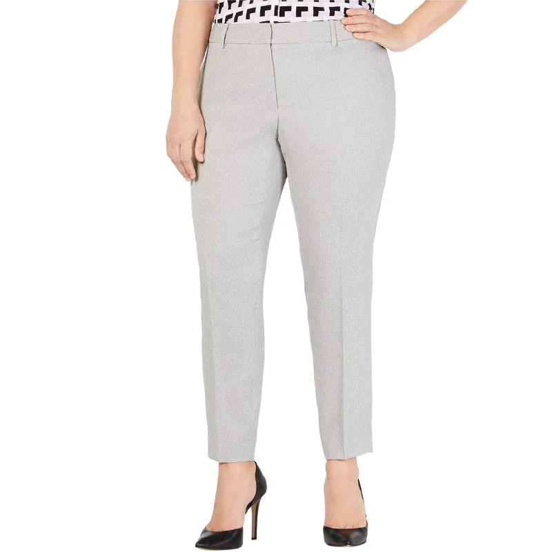 Calvin Klein Womens Twill Slim Casual Trouser Pants