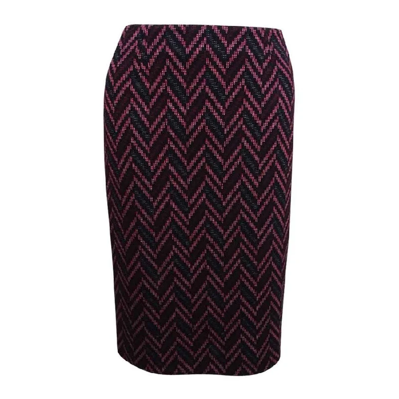 Kasper Women's Jacquard Pencil Skirt