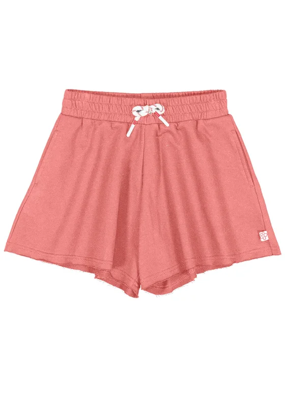 Mayoral Older Girl Basic Wide Leg Short, Pink