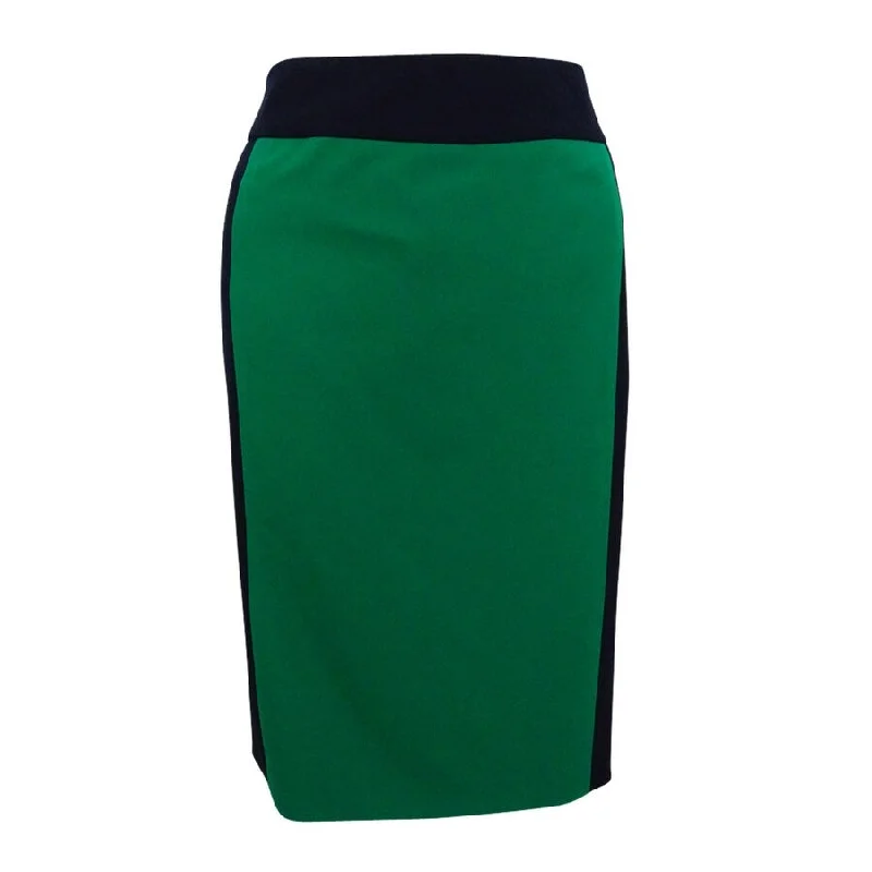 Nine West Women's Colorblocked Pencil Skirt