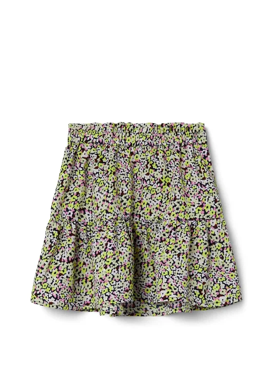 Name It Kid Girl Kalima Floral Skirt, Lint