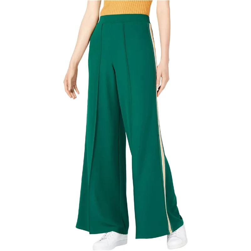 Project 28 Womens Pleated Front Casual Wide Leg Pants