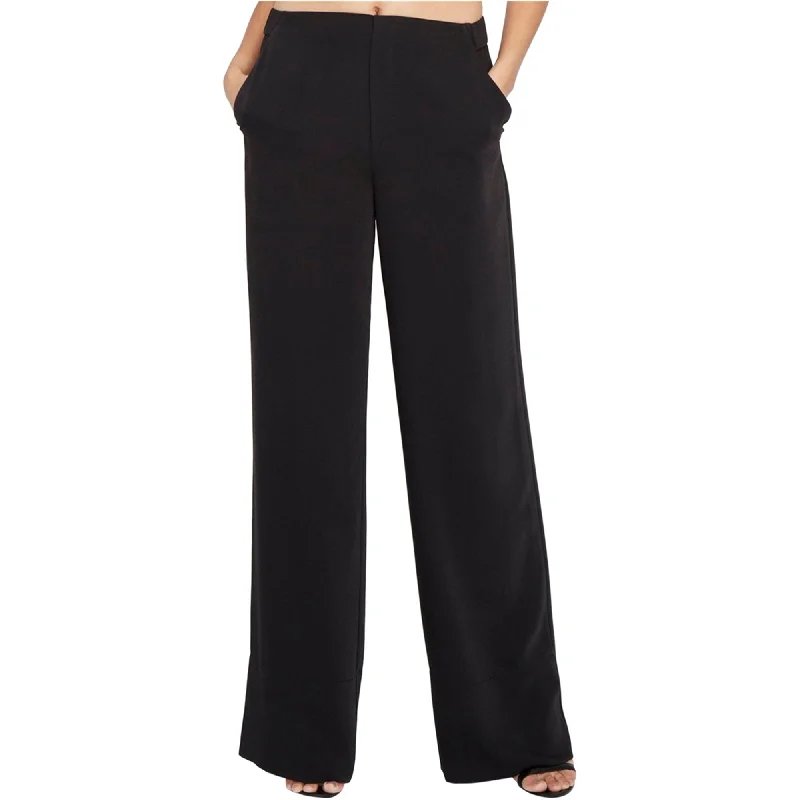 Rachel Roy Womens Crepe Casual Wide Leg Pants