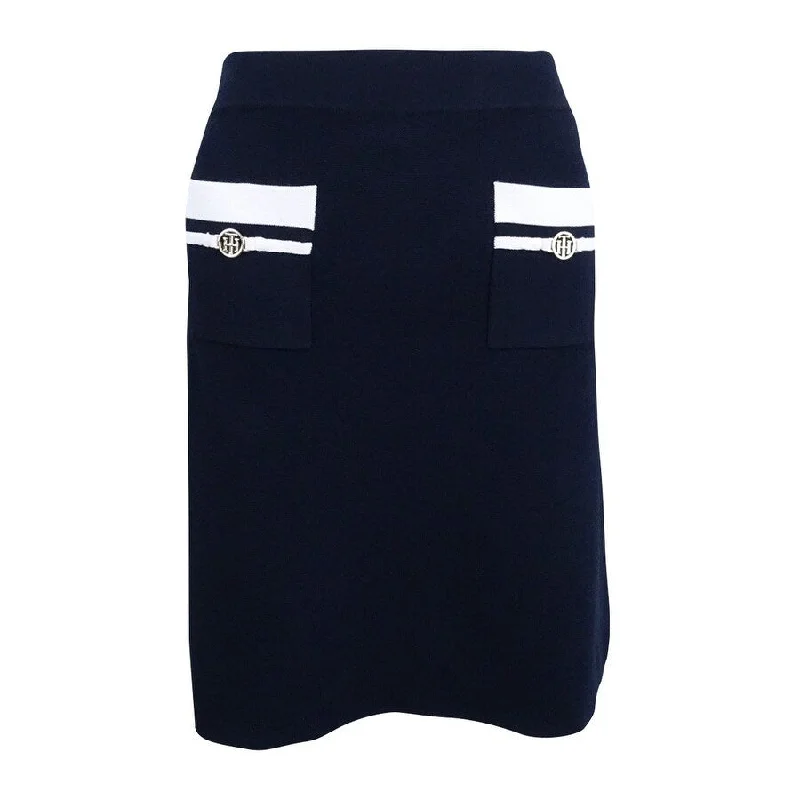 Tommy Hilfiger Women's Colorblocked A-Line Skirt