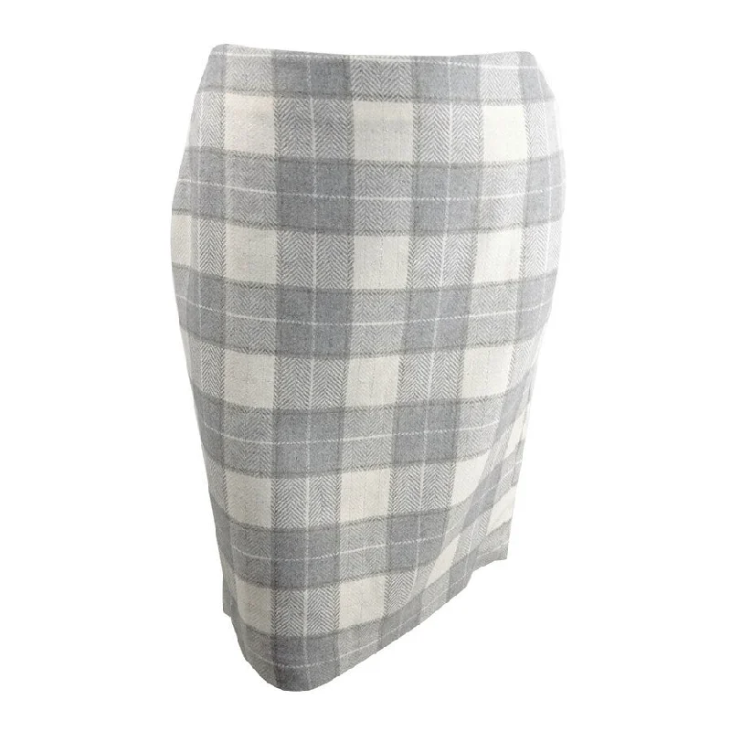 Tommy Hilfiger Women's Plaid Pencil Skirt