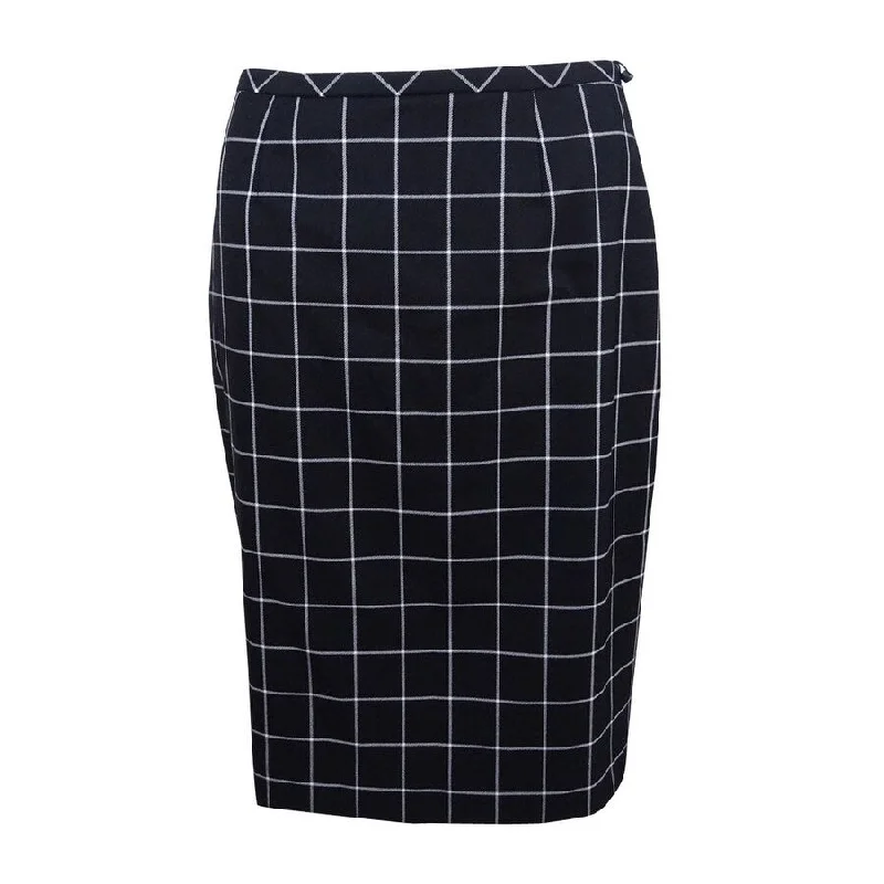 Tommy Hilfiger Women's Windowpane Pencil Skirt