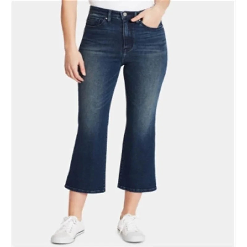 William Rast Women's Cropped Flare Jeans Blue Size 26