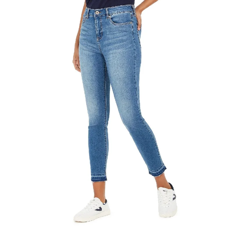 Style & Co Women's High-Rise Ankle Skinny Jeans Blue Size 16